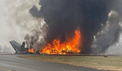 ABD’de düşen küçük uçaktaki 7 kişinin öldüğü açıklandı