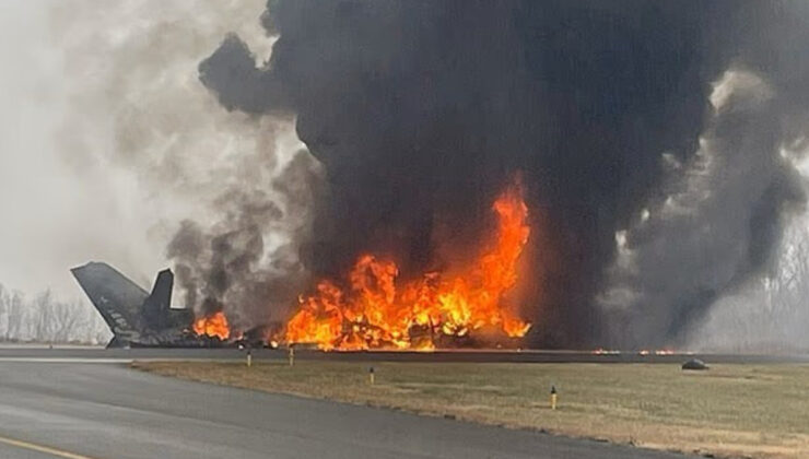 ABD’de düşen küçük uçaktaki 7 kişinin öldüğü açıklandı