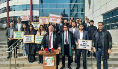 Adıyaman Barosu’ndan CMK ücret tarifesi ve KDV uygulamasına tepki