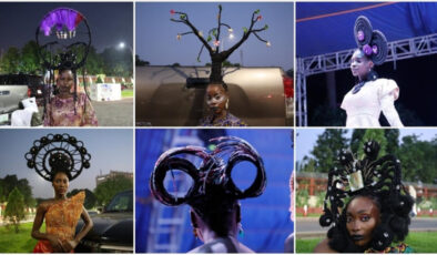 Afro saç stili, Nijerya’daki Güzellik Festivali’nde görücüye çıktı