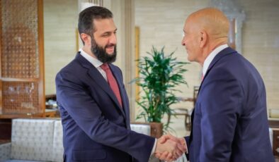 Ahmed Şara, ABD’nin Suriye Özel Temsilcisi Barrack’ı kabul etti