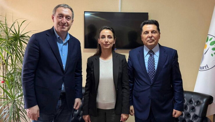 Ahmet Özer, DEM Parti Eş Genel Başkanları ile görüştü