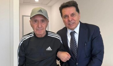 Ahmet Özer, Hikmet Çetin’i hastanede ziyaret etti