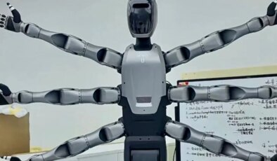 Altı kola sahip insansı robot tanıtıldı