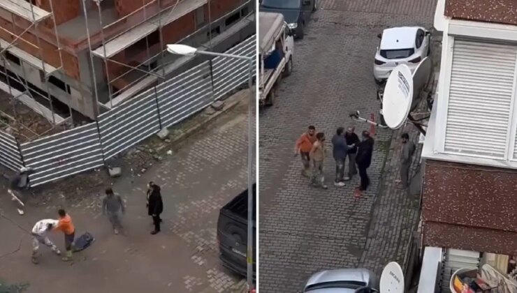 Anbean kaydedildi… İstanbul’un göbeğinde sopalı ‘gürültü’ kavgası!