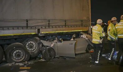 Ankara’da feci kaza: 2 kişi öldü