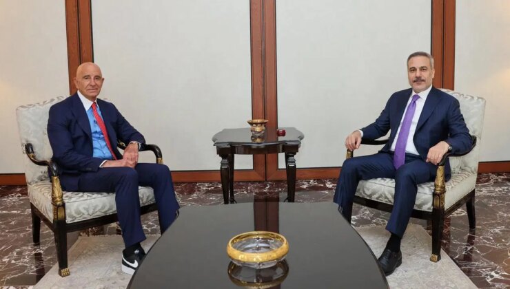 Ankara’da kritik görüşme: Dışişleri Bakanı Hakan Fidan, ABD’nin Ankara Büyükelçisi Tom Barrack ile bir araya geldi