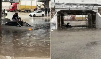 Antalya ve ilçelerinde sağanak etkili oldu
