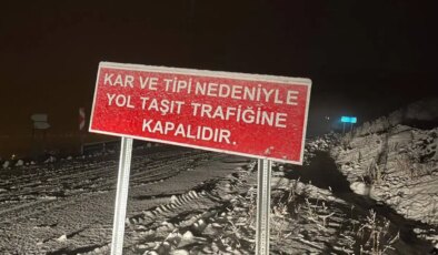 Ardahan-Ardanuç kara yolu kış boyunca ulaşıma kapatıldı