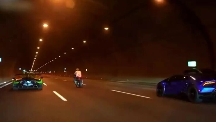 Arnavutköy’de trafiği tehlikeye atan yarışçılara jandarma operasyonu