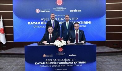 ASELSAN Gaziantep Kayar Bilezik Fabrikası için adım attı