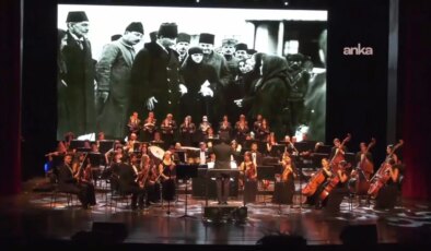 Atatürk’ün Ankara’ya gelişinin 106’ncı yıl dönümü… ABB ve Çankaya Belediyesi ortak konser düzenledi