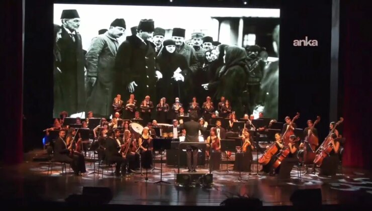 Atatürk’ün Ankara’ya gelişinin 106’ncı yıl dönümü… ABB ve Çankaya Belediyesi ortak konser düzenledi