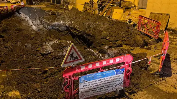 Avcılar’da göçük altında kalan işçi kurtarıldı