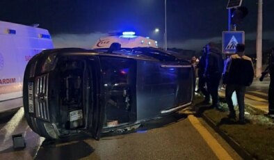 Aydın’da iki otomobil çarpıştı: 6 yaralı