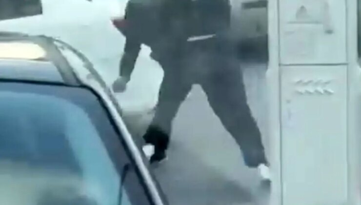 Başakşehir’de çocuk kavgası kamerada