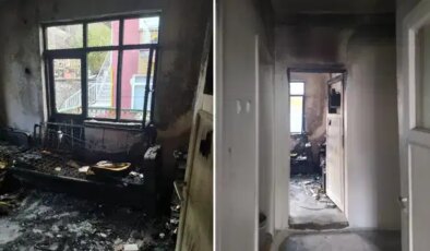 Başkentte ev yangını… Baba ile iki kızı, hastaneye kaldırıldı!
