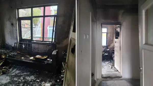 Başkentte ev yangını… Baba ile iki kızı, hastaneye kaldırıldı!