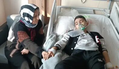 Batman’da 54 gündür öksürük nöbeti yaşayan Muhammed Eyüp, İstanbul’a sevk edildi