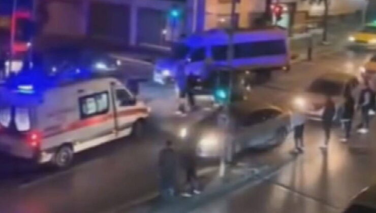 Bayrampaşa’da yolcu otobüsü ile otomobil çarpıştı: 3 yaralı