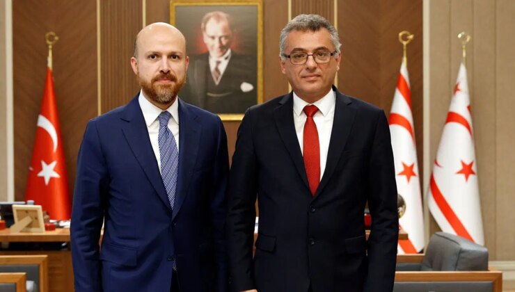 Bilal Erdoğan’dan KKTC çıkarması: KKTC Cumhurbaşkanı Tufan Erhürman ile görüştü