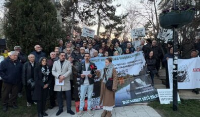 Bilecik’te altın madeni protestosu: Yaşam alanlarımızın tam ortasına müdahale edilecek