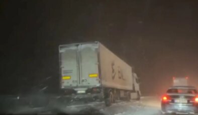 Bolu Dağı ağır tonajlı araçların geçişine kapatıldı