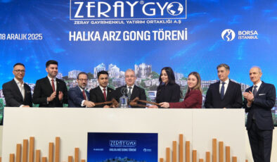 Borsa İstanbul’da gong Zeray GYO için çaldı