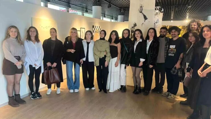 BŞEÜ’lü genç sanatçılar İstanbul’daki prestijli sergide