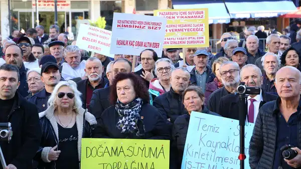 Bulancak’ta vahşi madenciliğe karşı ‘Toprak Bizim, Yaşam Bizim’ mitingi