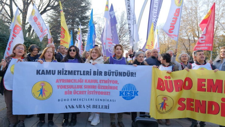 Büro emekçilerinden kamudaki maaş adaletsizliğine tepki: ‘Hakkaniyet ve adalet kavramlarını ayaklar altına almıştır’