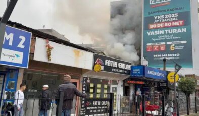 Bursa’da pide imalathanesinde yangın paniği!