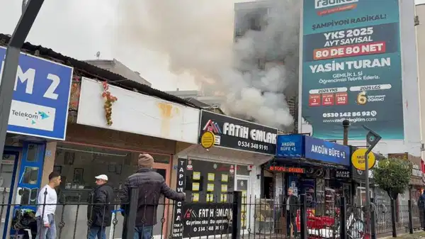 Bursa’da pide imalathanesinde yangın paniği!