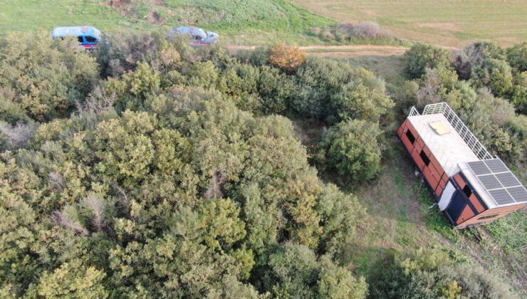 Bursa’da taşınabilir ev çalan kişi yakalandı