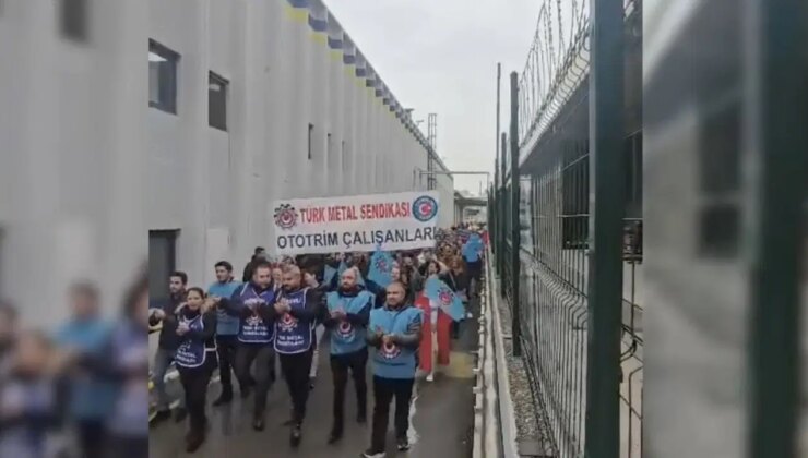 Bursa’daki Ototrim Panel Fabrikası’nda TİS eylemi: ‘Biz hakkımızı istedik, onlar haklarımıza göz dikti’