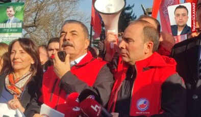 Bütçeden hakkını isteyen emekçiye polis barikatı: ‘Halkın bütçesinin görüşüldüğü Meclis’in önüne halkın gelmesini engellediler’