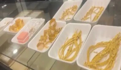 Büyükçekmece Adliyesi’nden çalınan altınların fotoğrafları ortaya çıktı