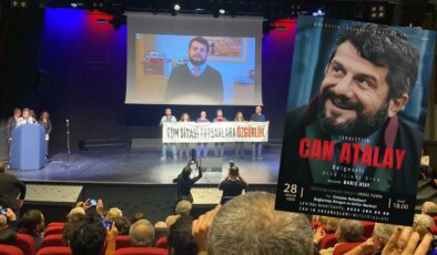 Can Atalay belgeseli ilk kez izleyiciyle buluştu… Atalay mesaj gönderdi!