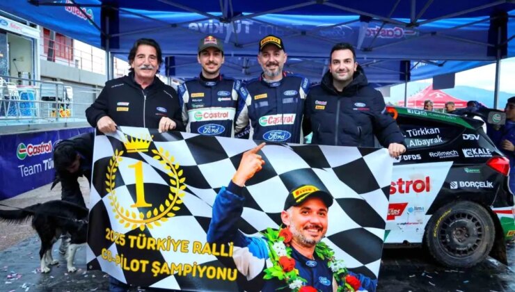 Castrol Ford Team Türkiye, 2025 Türkiye Ralli Şampiyonası’nda sınıfında birinci oldu