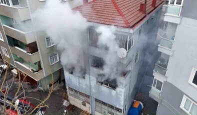 Çekmeköy’de mobilya atölyesinde çıkan yangın korkuttu: 3 katlı bina kullanılamaz hale geldi