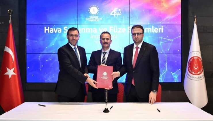 Çelik kubbe güçleniyor: Yeni hava savunma ve füze sistemleri geliştirilmesi için imzalar atıldı