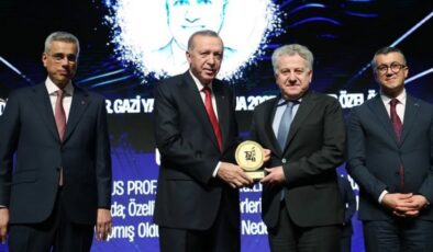 Cumhurbaşkanı Erdoğan’a DSÖ Avrupa Ödülü