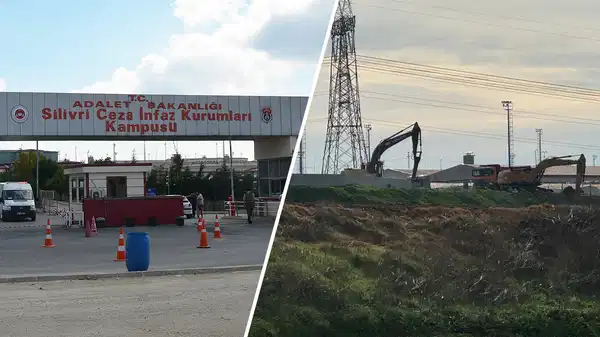 Cumhuriyet gündeme getirmişti… Silivri’deki dev duruşma salonunun inşasına başlandı: İşte ilk görüntüler!