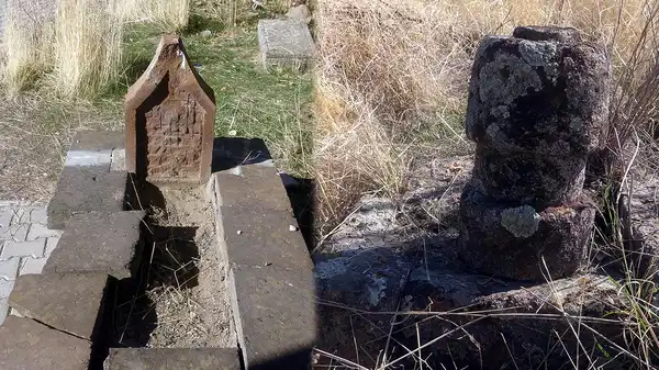 Defineciler, tarihi Haydar Baba Mezarlığı’nı talan etti