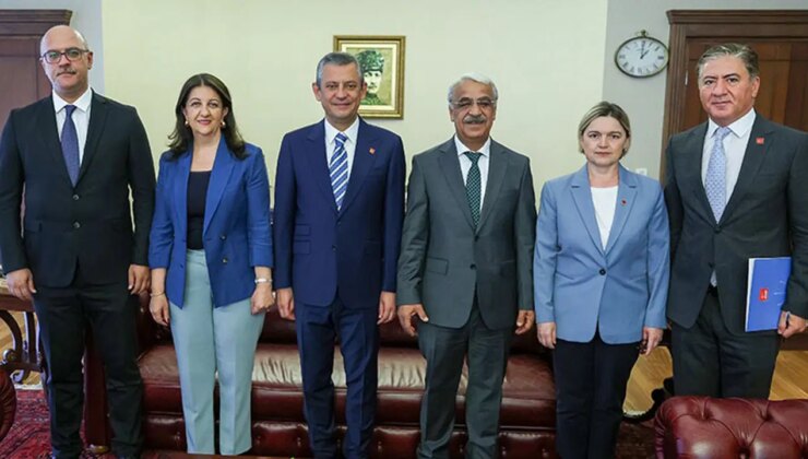 DEM Parti İmralı Heyeti ve CHP görüşmesi başladı