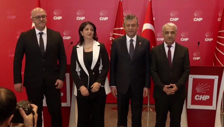 DEM Parti İmralı Heyeti’nden CHP’ye ziyaret… Özgür Özel’den ‘Leyla Zana’ açıklaması: ‘Bir kadını hedef alan anlayış bu topraklara yakışmaz’