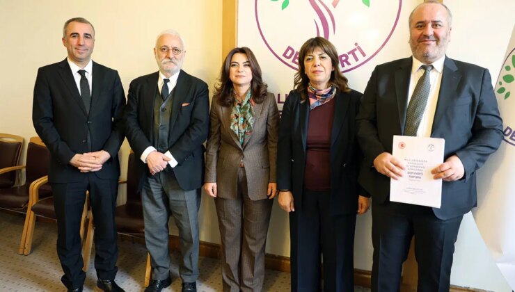 DEM Parti komisyon raporunu TBMM Başkanlığı’na teslim etti