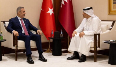 Dışişleri Bakanı Fidan, Katar Dışişleri Bakanı Al Thani ile görüştü!