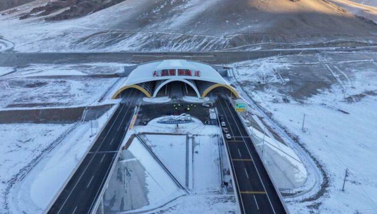 Dünyanın en uzun otoyol tüneli Çin’de açıldı: 22,13 kilometre uzunluğunda