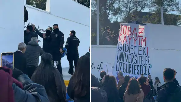 Ege Üniversitesi’nde ‘tarikatçı rektör’ isyanı: Özel güvenlikten müdahale!